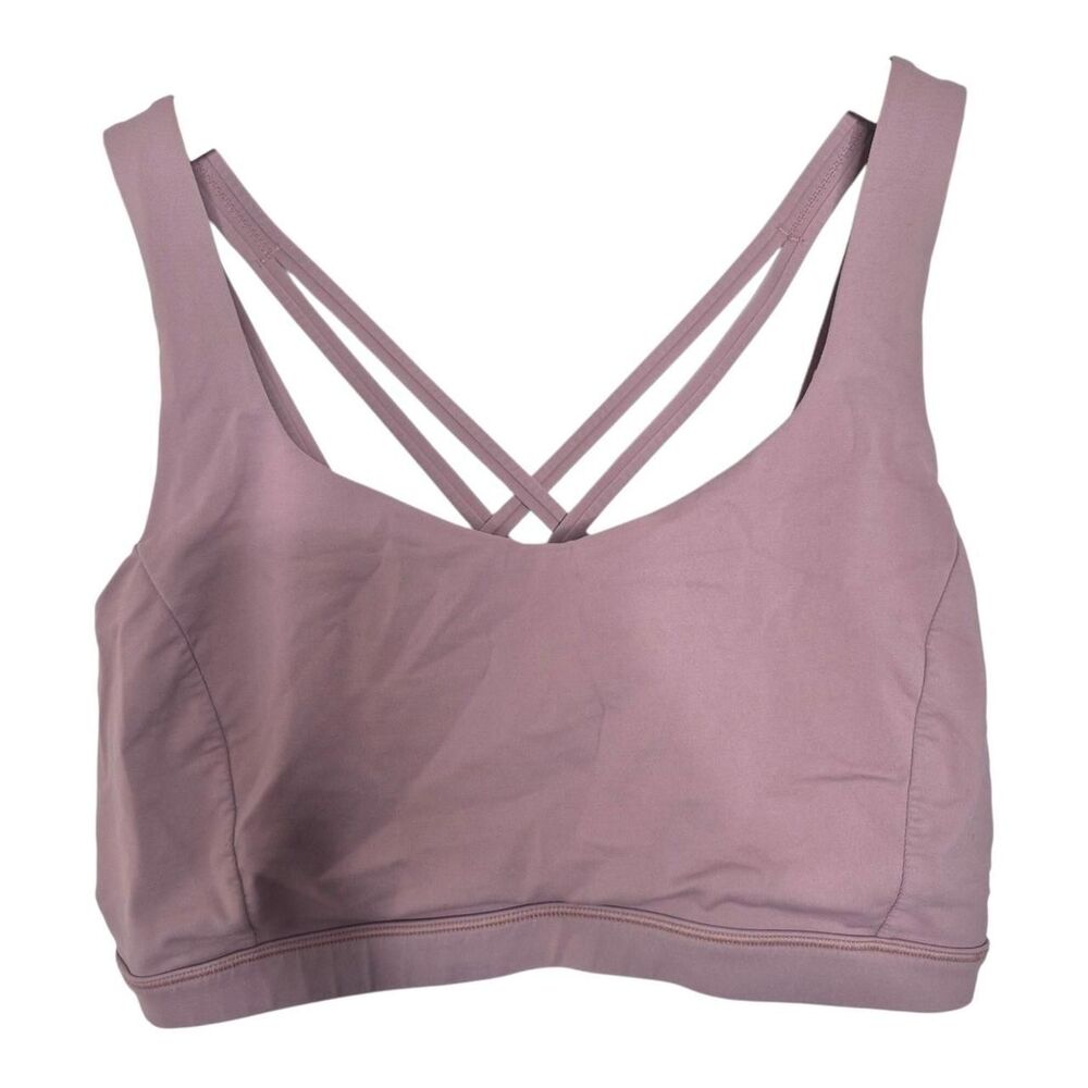 Lululemon Free To Be Serena Bra Mauve Size 12